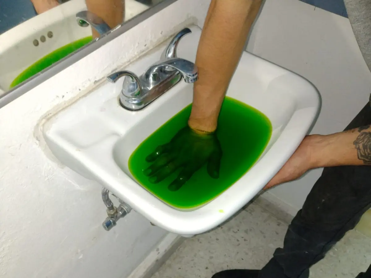 Destape de lavabos tapados en CDMX